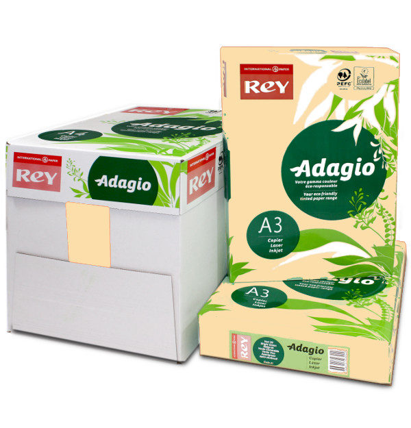 Adagio A3 Salmon Coloured Printer paper & Card.