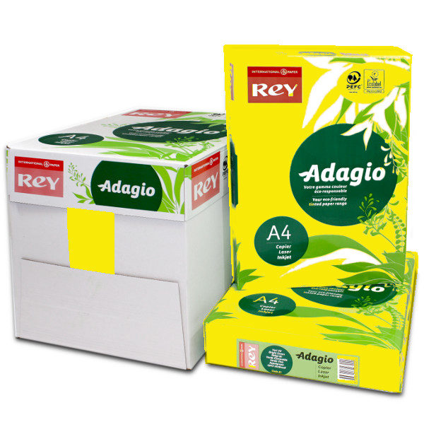 Adagio A4 Yellow Box Ream