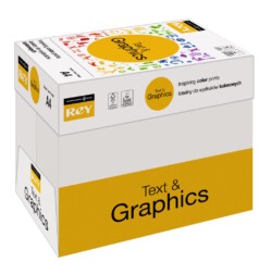 Rey Text & Graphics Box A4 80gsm