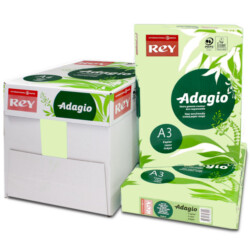Adagio A3 Bright Green Box Ream