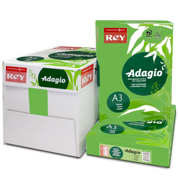 Adagio A3 Deep Green Box Ream