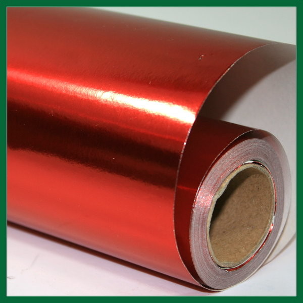 Metallic Red Wrapping Paper