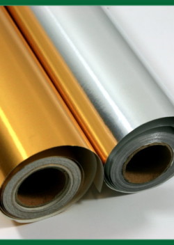 Silver & Gold Wrapping Paper