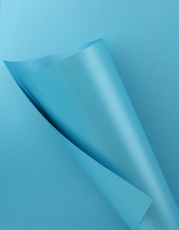 Pearlescent Blue Paper 120gsm