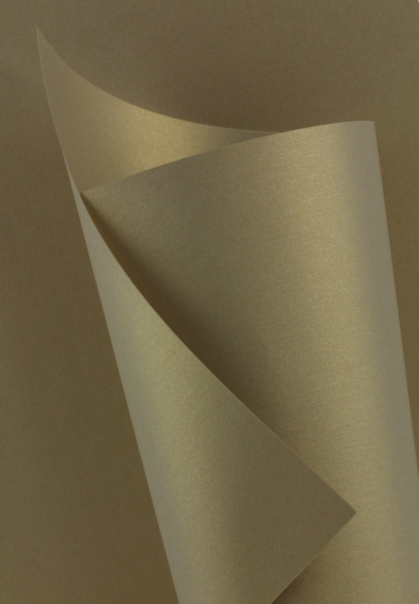 Pearlescent Curious Gold Paper 120gsm