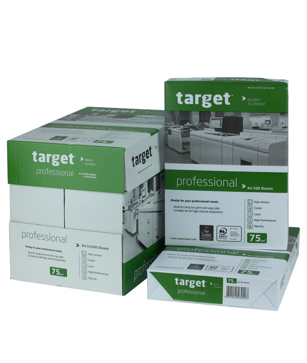 A4 75gsm Target Professional Paper | WL Coller Ltd