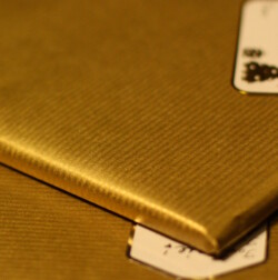 Kraft Wrapping Paper Gold 50gsm Wrapped Presents#2