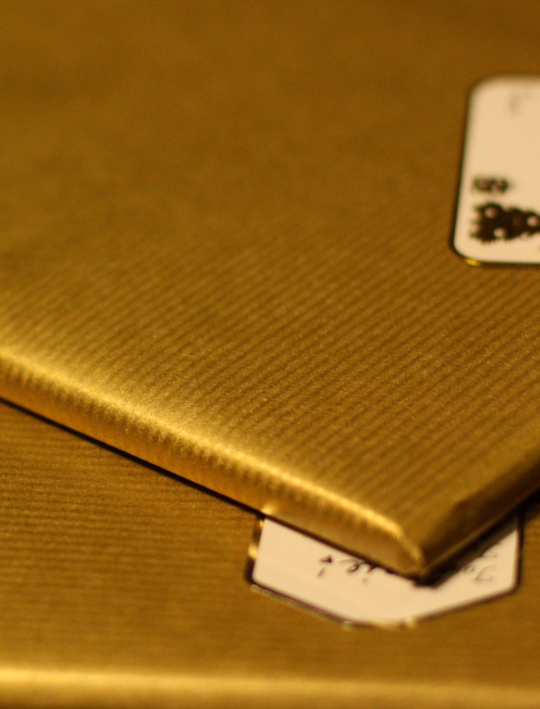 Kraft Metallic Wrapping Paper 2x10m WL Coller Ltd