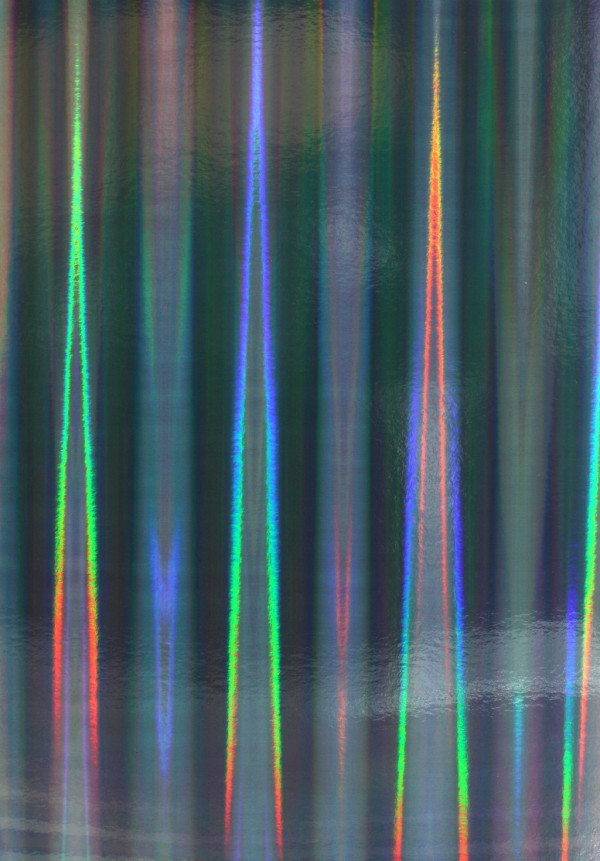 Holographic Card Silver Pillars