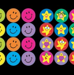 T-46134 T-46157 Smiles and Stars Stickers