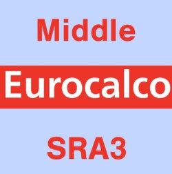 Eurocalco Carbonless Blue SRA3 Middle Sheet