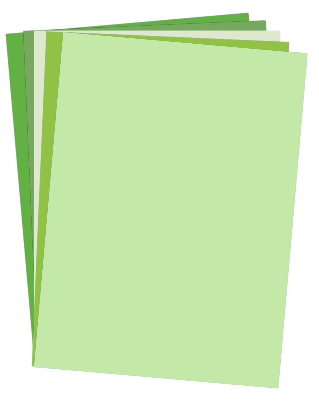 Dalton Manor A4 Shades of Green Paper PK100 - WL Coller Ltd