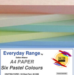 4362 Dalton Manor Pastel Coloured Papers