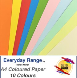 4364 Dalton Manor Mixed Coloured Paper