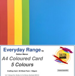4479 Dalton Manor Bright Coloured Card