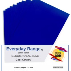 Dalton Manor Gloss Blue Card