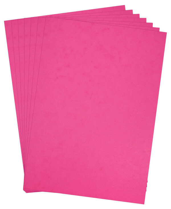 Pink Thick Card Pressboard