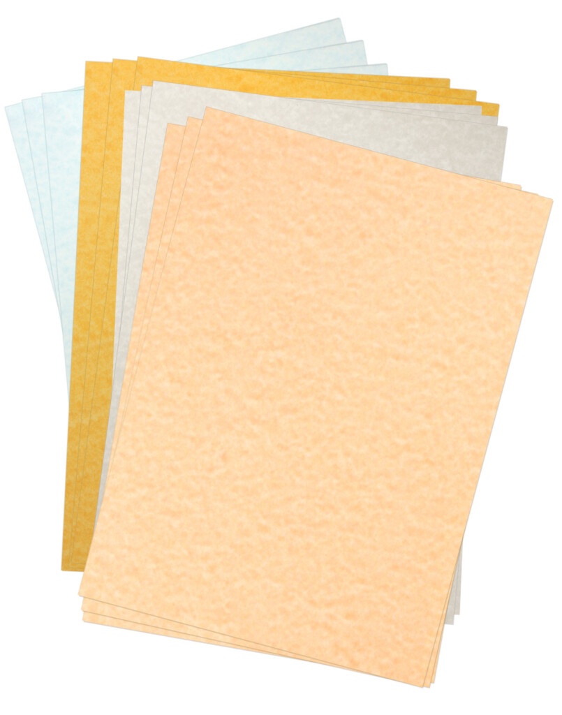 Dalton Manor A4 Assorted Parchment Card 4 Colours WL Coller Ltd