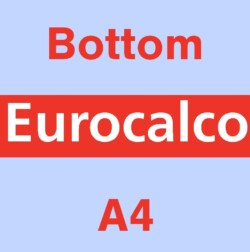 Eurocalco Carbonless Blue A4 Bottom Sheet