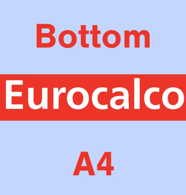 Eurocalco Carbonless Blue A4 Bottom Sheet