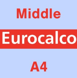 Eurocalco Carbonless Blue A4 Middle Sheet