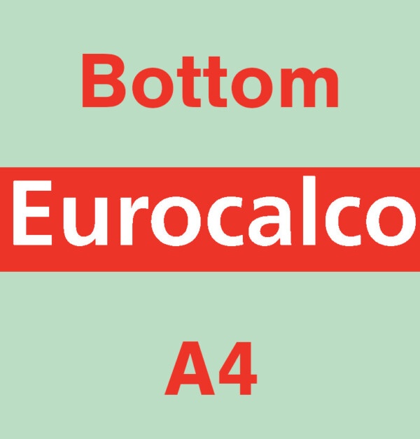 Eurocalco Carbonless Green A4 Bottom Sheet