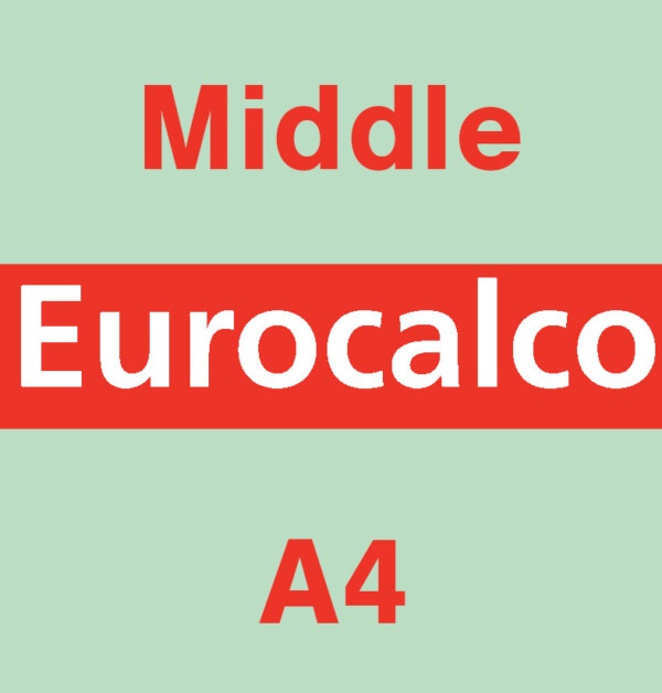 Eurocalco Carbonless Green A4 Middle Sheet