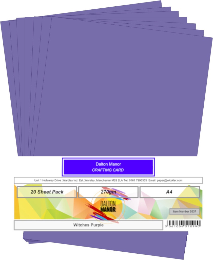 Feuilles De Papier Cartonné A4 Bleu Outremer 270 Gr/m²