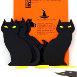 Halloween Cat Cut Outs