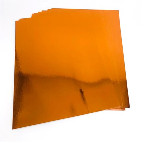 (250G) A4 PAPERDIENAMICS COPPER MIRRORED CARD PK20