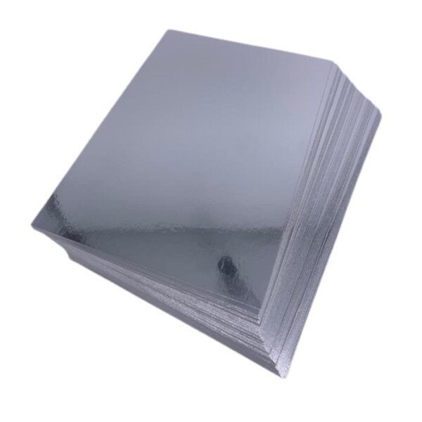 (260G) A5 PAPERDIENAMICS BRIGHT SILVER PK100