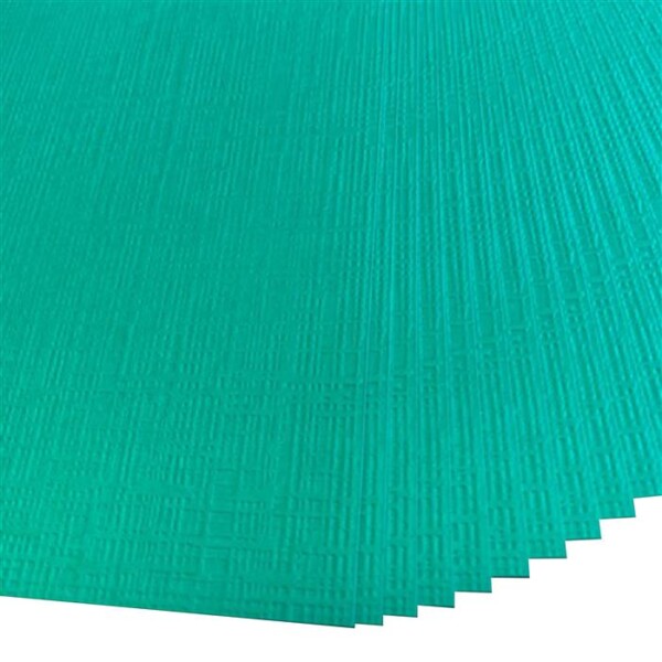 (230G) A4 PERGRAPHICA JOYFUL GREEN LINEN EMBOSSED PK20